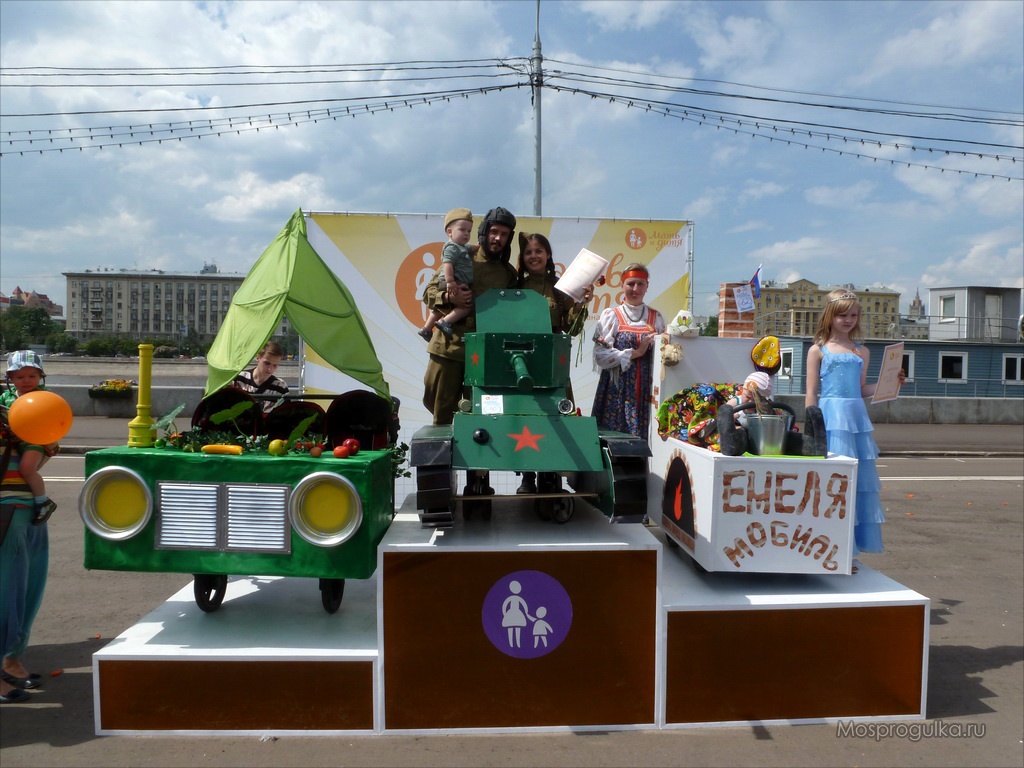 Парад колясок в Парке Горького: победители