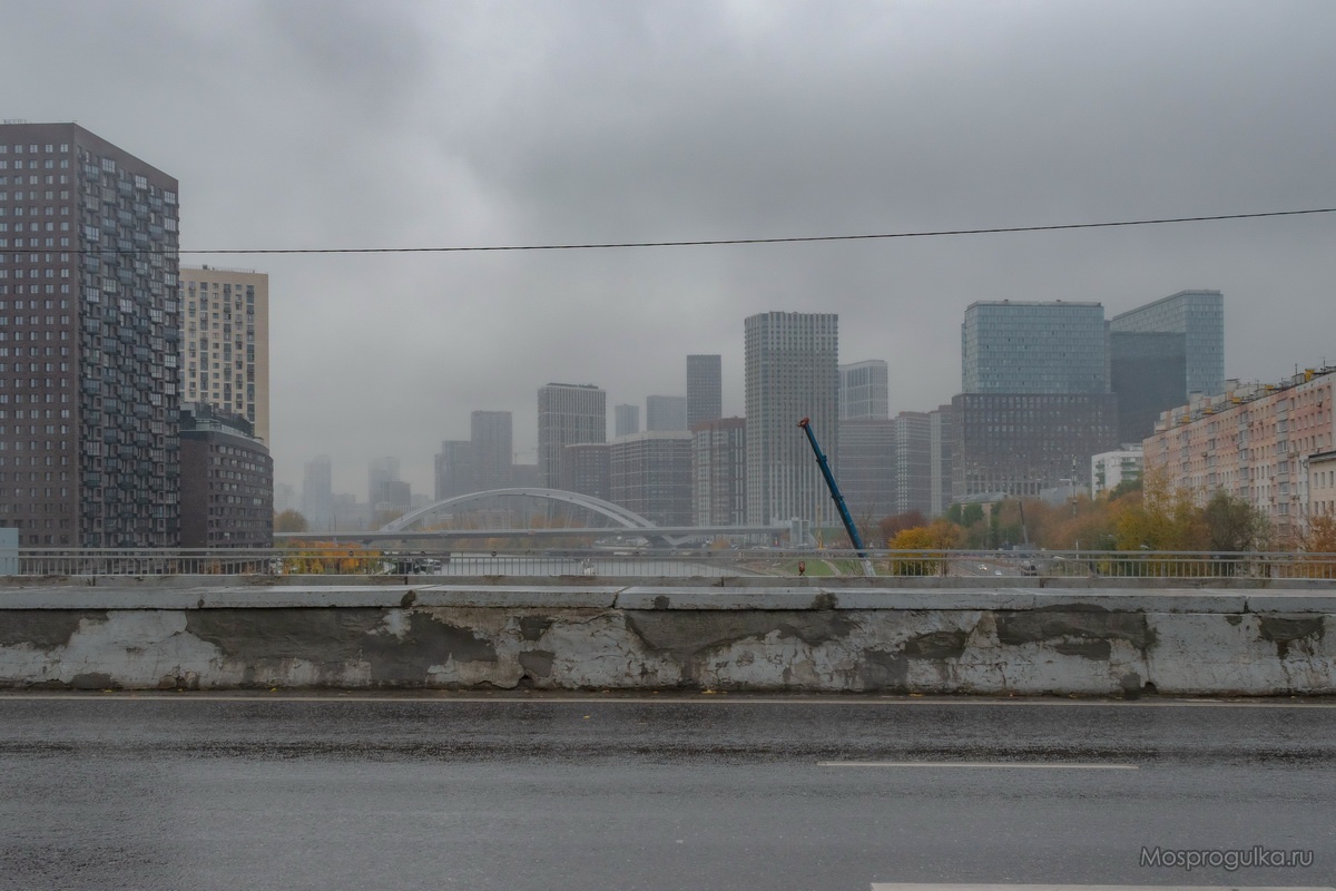 Вид на Москву с Шелепихинского моста Вид на Москву с Шелепихинского моста