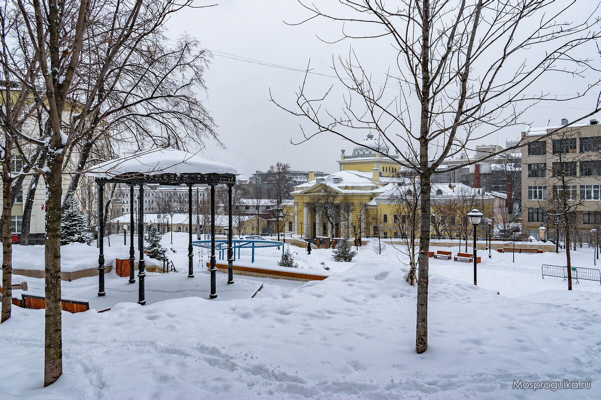 Парк "Горка" зимой