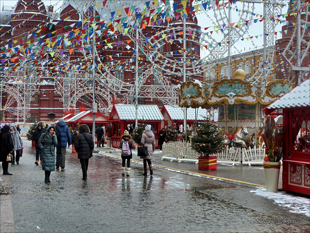 "Московская Масленица" на Манежной площади