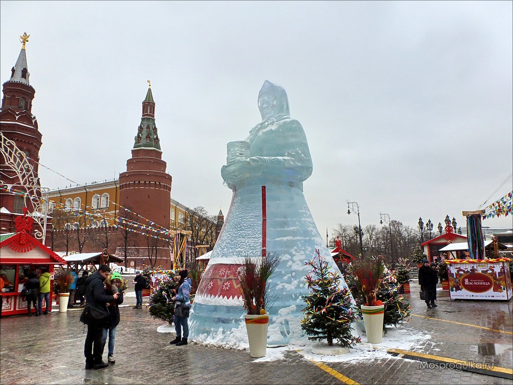 "Московская Масленица" на Манежной площади