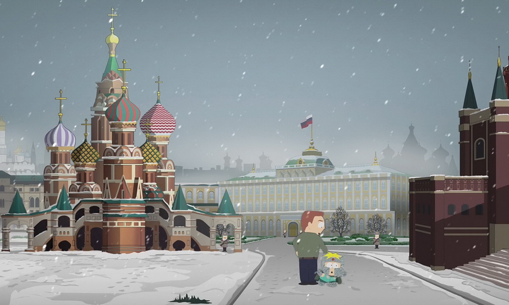 Москва в мультсериале "South Park"